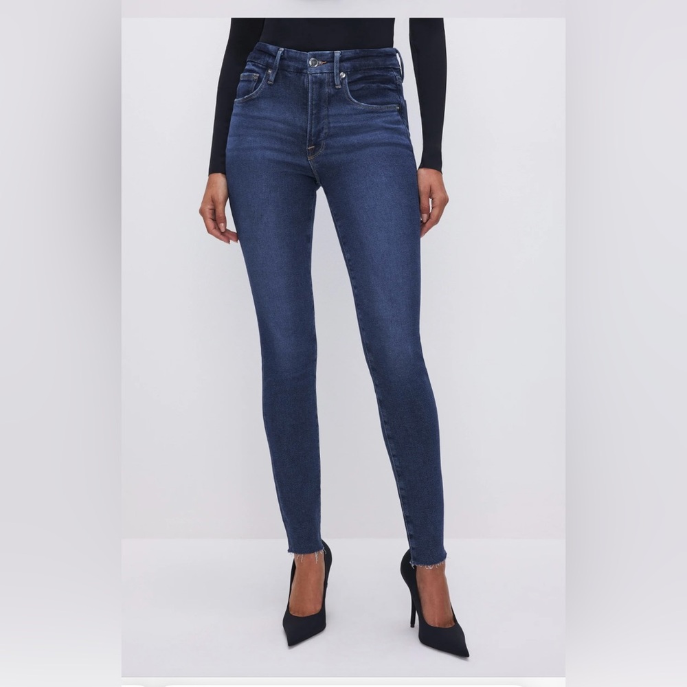 Good American Dark Blue Skinny Jeans